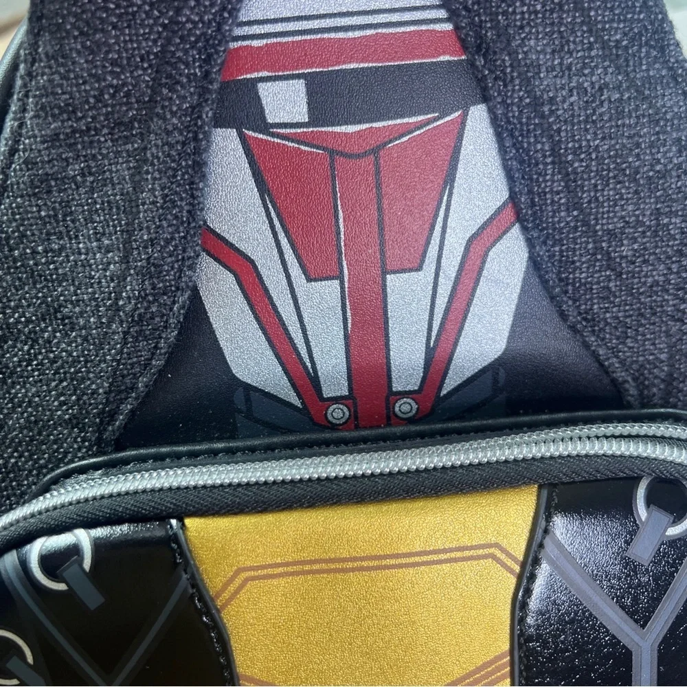 Loungefly Star Wars Black and Yellow Backpack‎
